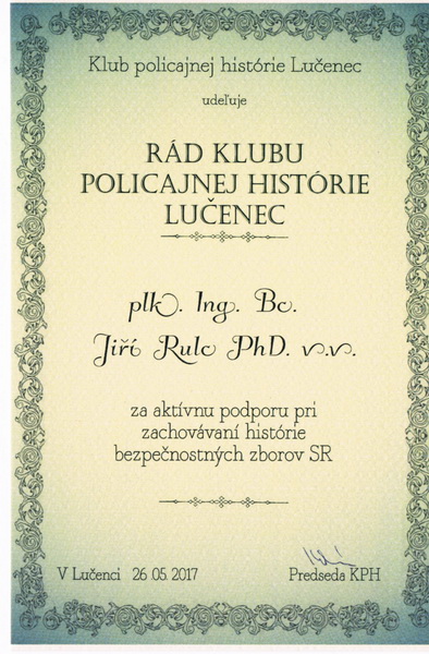 Řád klubu Lučenec